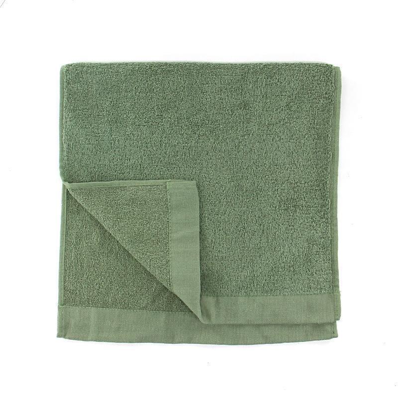 JINGRUIXIANG Dark Green Cotton Towel with Star