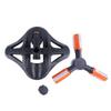 Multi-Function Plastic Three-Arm Garden Sprinkler, Water-Powered Automatic Rotation
