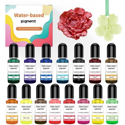 15 Kolorów Płynny Barwnik Barwiony Pigment na Bazie Wody Wysoce Skoncentrowany Płynny Barwnik do Zaprawy Cementowej Tynku