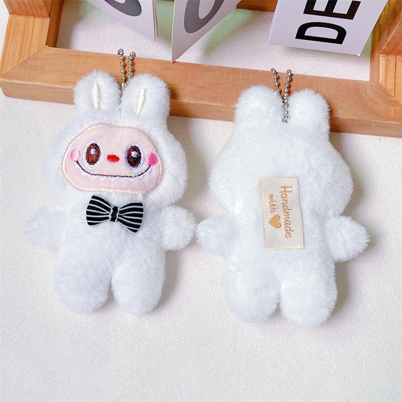 Cute Labubu Plush Key Chain Bag Decoration Accessories Labubu Kawaii Anime Accessories