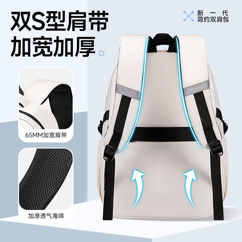 High School Backpack Trendy Large Capacity Lightweight Laptop Bookbag for Middle High School College Students