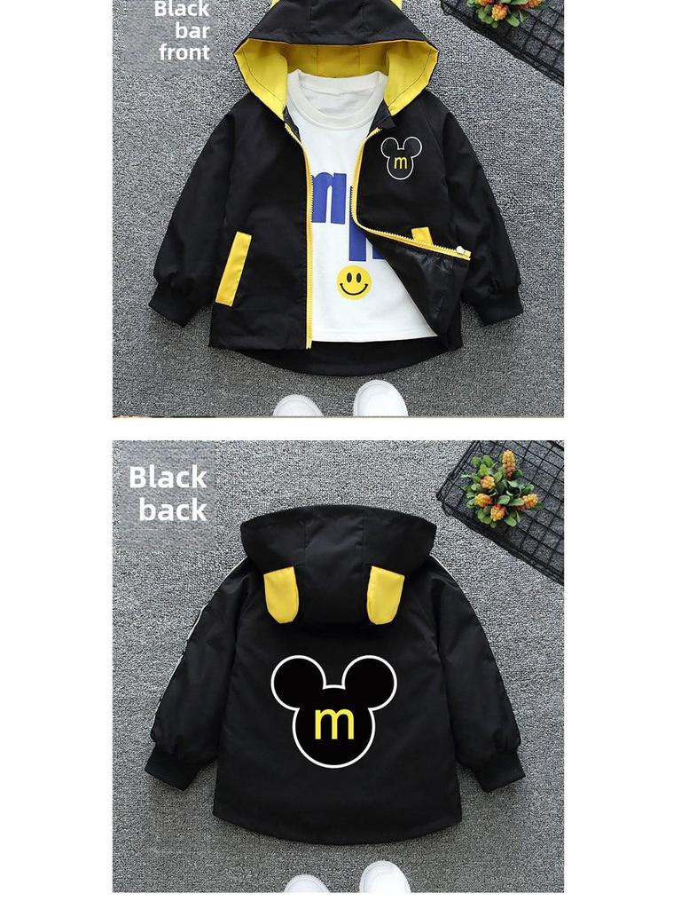 Girls' Trendy Hooded Jackets - Spring & Autumn Coats 2025 for Kids