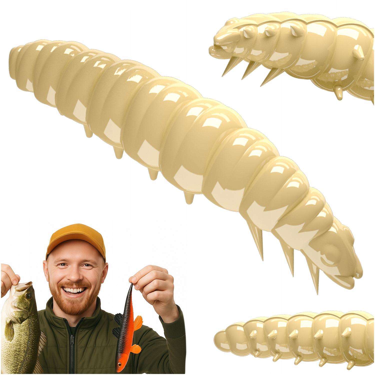 Libra Lures Larve 3.5cm 005 Pot à Fromage 12 Pcs Krill