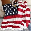 flag of the United States Printed Blanket for Sofa Travel Camping Living Room Office Conditioning Blanket for All Seasons Gifts