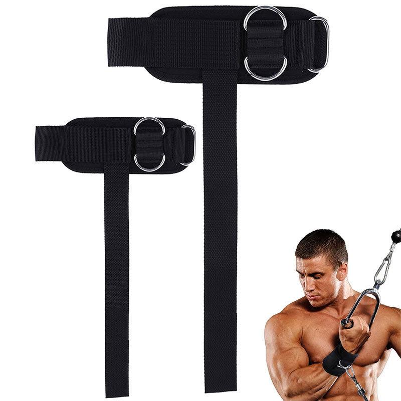 2-in-1 Λουριά Καρπού Για Άρση Βαρών Λουριά Άρσης Βαρών Με D-Ring Λουριά Deadlift Για Μηχανήματα Καλωδίων Γυμναστήριο Λουριά