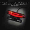 Electric Three-Wheeled Motorcycle Dual-Function Taillight and Headlight with Steering Warning and License Plate Light Accessories