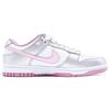 Nike Dunk Wear Resistant And Lightweight Low Top Skateboard Shoes Women's Pink Silver DD1873-112(Team1483-)