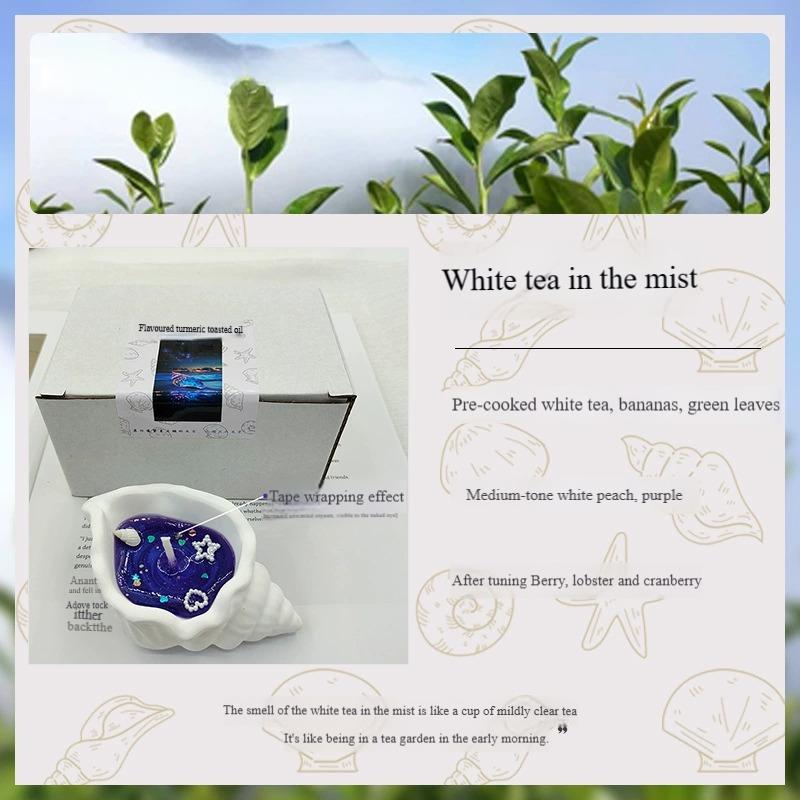 

Ароматерапевтическая свеча в виде ракушки, не натуральная ракушка, подарок ручной работы, ароматизированное желе, воск, художественное украшение, прекрасный подарок-компаньон