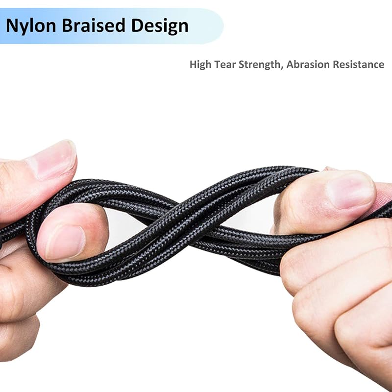 Azddur Replacement Audio Cable SteelSeries Arctis 3 Pro Wireless 5 7 For Gaming Headsets 2m/6.5ft