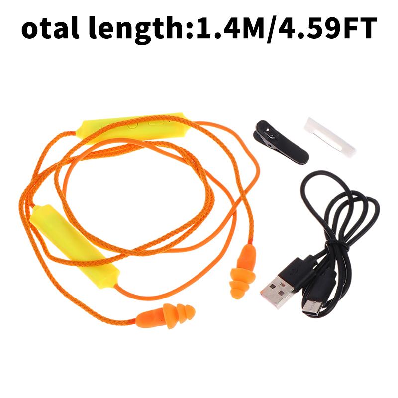 Bluetooth Headphone For Work, Noise Suppression Ear Plugs Earphone , Hearing Protection,Noisy Environments Headsets