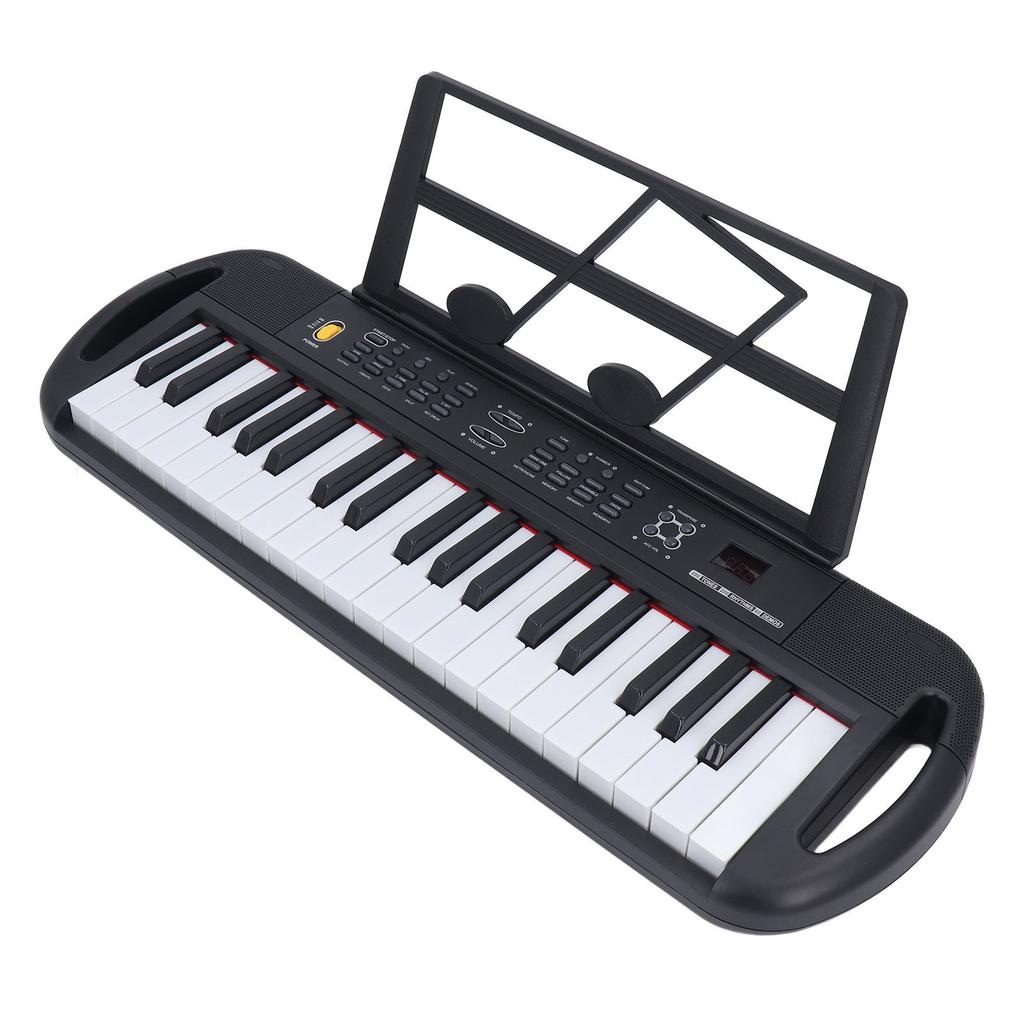 37 Key Portable Electronic Piano Keyboard 200 Demo Songs 200 Tones Rhythm Programmable Chord Synch