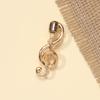 Fashion Microphone Music Note Brooches Alloy Treble Clef Badge Student Women's Cardigan Pins Backpack Decoration Accessory