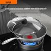 Supor 30cm Fire Red Dot Non-stick Stainless Steel Wok