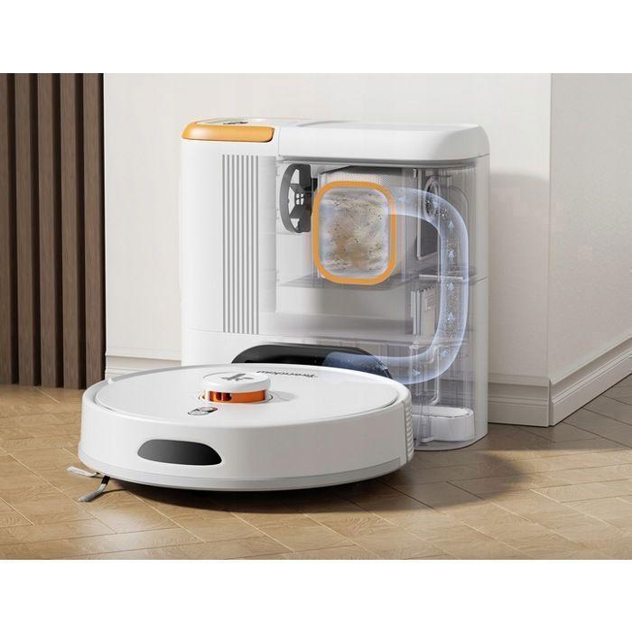 Aspirateur robot - TEENDOW - D20S Max+ - 8000 Pa - Fonction lavage - Autonomie 180 min