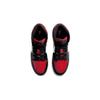 Jordan Air Jordan 1 Mid Black Fire Red GS 554725-079