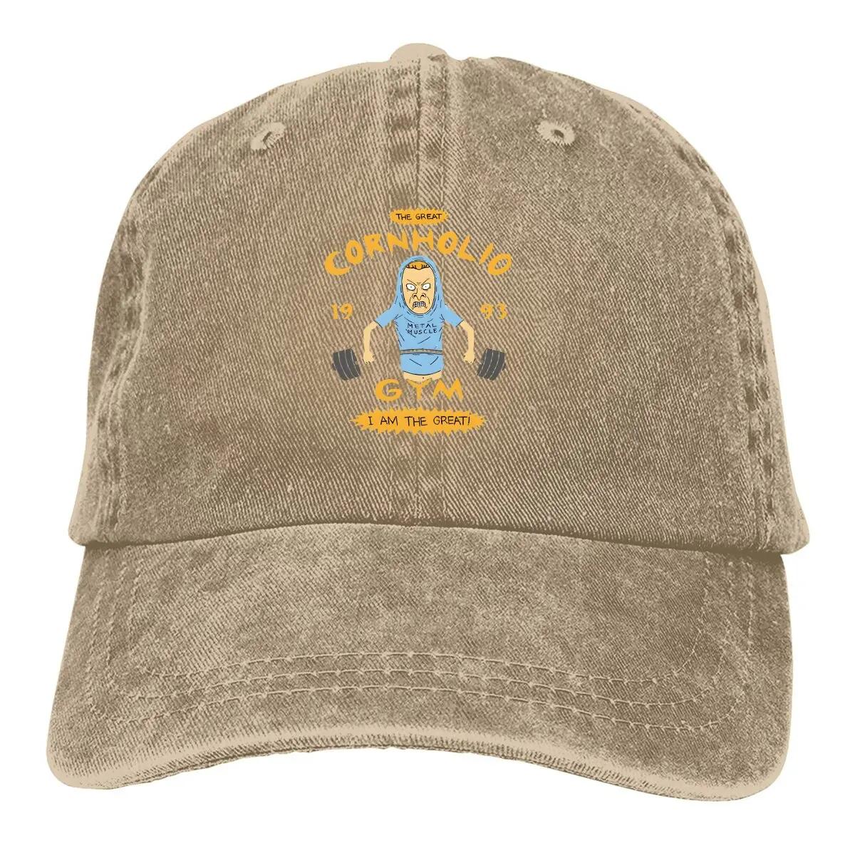 

Beavis and Butt-Head Multicolor Hat Peaked Women s Cap Cornholio 1993 Personalized Visor Protection Hats Adjustable хакі