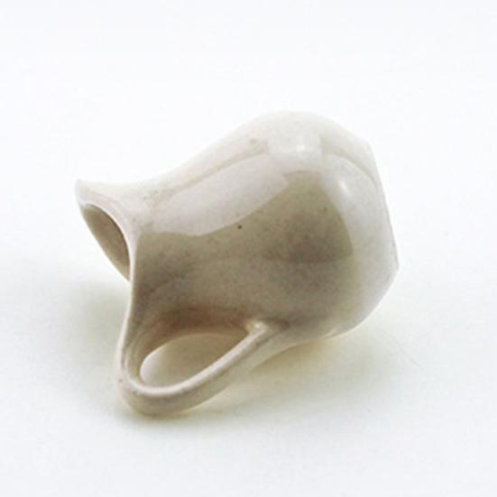Puppenhaus Vase Hohe Simulation Dekoration Keramik Mini Blumentöpfe Puppenhaus Zubehör für Gartenszene