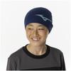 Mizuno Breath Thermo Training Wear Knit Cold Estate Blue Cap, Protection, Moisture-Wicking, Heat-Retaining, Warm, Kids' (Head Circumference 51-56cm),