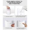 Humidificador de Aire Creativo para el Hogar Humidificador de Escritorio de Llenado Superior USB Gran Capacidad Doble Boquilla de Escritorio Doble Boquilla Doméstica Silencioso
