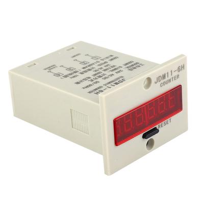 JDM11 6H 6 Hochgenauer Ziffernanzeige Elektronischer Zähler AC DC24V