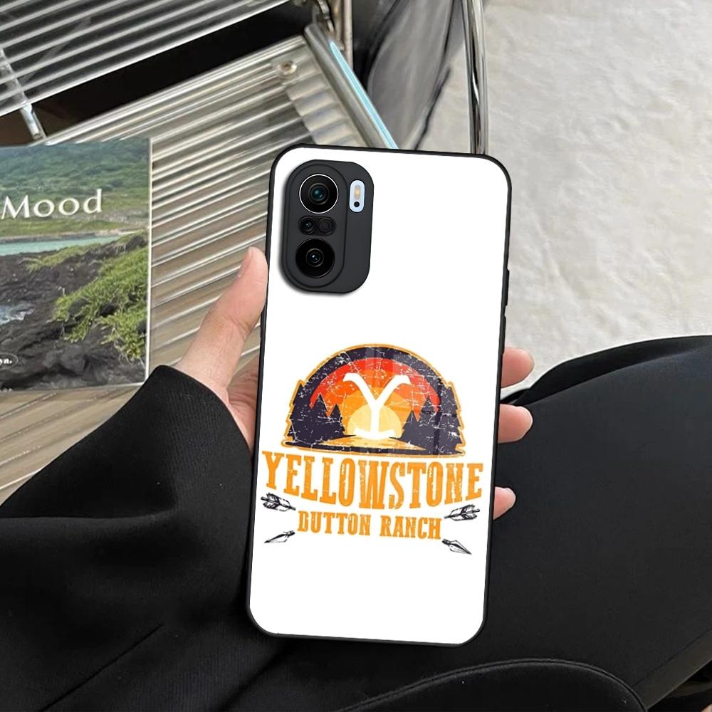 Yellowstone TV Series Phone Case for Xiaomi Redmi Note 14 13 12 11 Ultra Pro Lite 5G toughened glass Cover