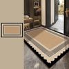 Wabi-sabi Striped Entrance Doormat Rug Non-slip Welcome Mats Dirt Trapping Washable Corridor Carpet Entry Door Mat Home Decorate