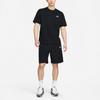Nike Solid Color Casual Crew Neck Short Sleeve T-Shirt Men Tops Black FV3752-010