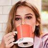 Pantone Tasse (Living Coral 16-1546 Farbe des Jahres 2019)