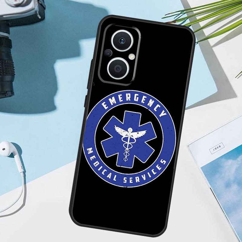 Emergency Medical Star of Life Cover For OPPO Reno 13 F 10 11 12 14 Pro 11F 12F 14F 7 8 Lite OPPO Find X9 X8 X5 X6 Pro Case