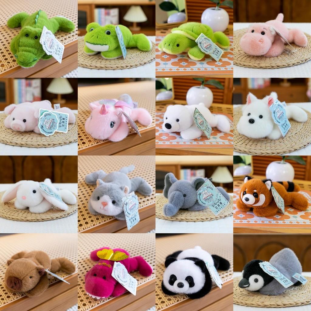 Highland White West Terrier Plush Toy Adorable Dinosaur Cat Like Doll Kids Gift