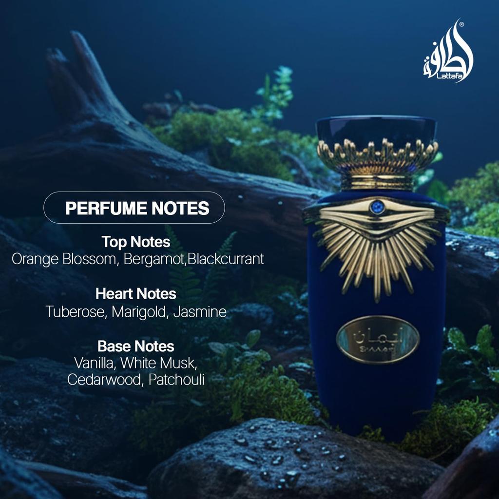 Lattafa Emaan Long Lasting Eau De Parfum 100ml