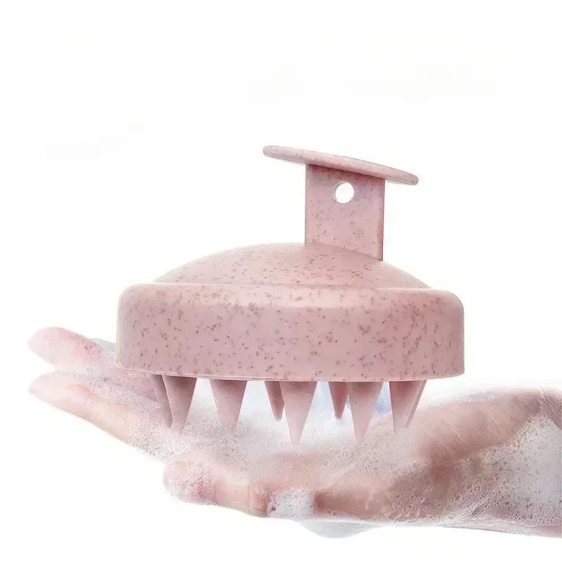 Oczyszczanie i Masaż Głowy Szczotka do Masażu Skóry Głowy na Mokro i na Sucho Miękka Masaż Poduszką Powietrzną Nieinwazyjne Głębokie Odżywianie Skóry Głowy