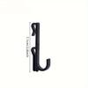 10pcs Nail-Free Plastic Display Hooks, Key Hooks,Reusable,Easy Install & Remove,Polished Finish, for Home,Craft Show,Stall Hooks