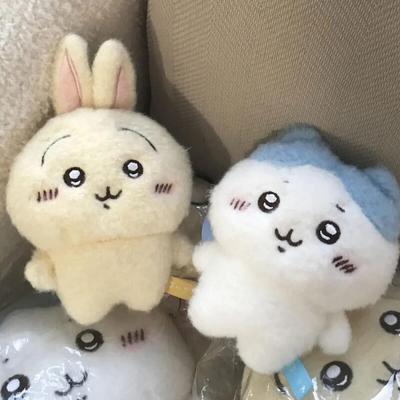 Fluffy Long-eared Doll Keychain