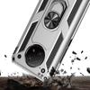 Armored case for Xiaomi Redmi Note 9T 5G, Nox Case Ring, silver