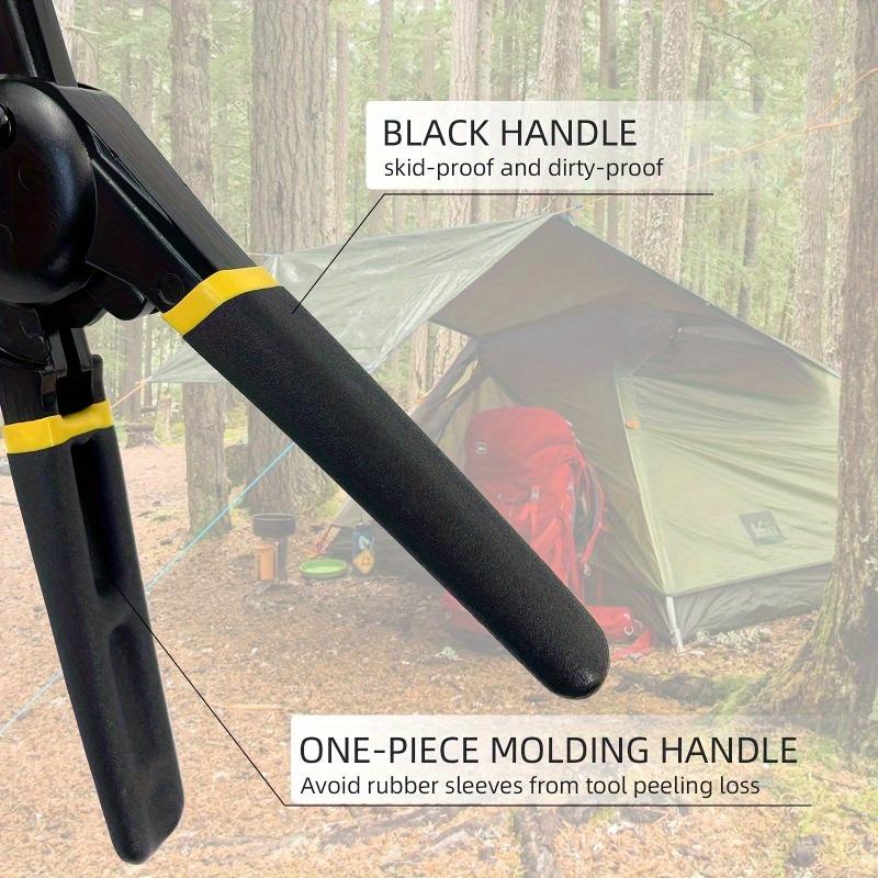 "1set 200pcs Heavy-Duty Metal Eyelet Punch Kit with 3/8"" Eyelets, Automatic Spring Mechanism, Ergonomic Handle, for Tarp, Leather, Fabric"