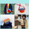 Bolso Cruzado Streetwear para Niños con Nylon Transpirable y Diseño Ligero para la Escuela y Uso al Aire Libre