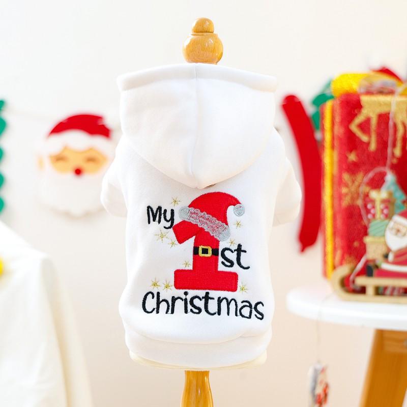 PETCIRCLE Christmas Pet Clothes Dog Cat Festive Apparel Holiday Outfit
