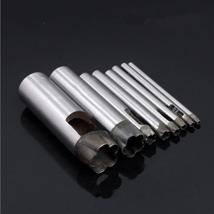 Plum Blossom Leather Hole Punch Tool - DIY Patterned & Irregular Shape Puncher