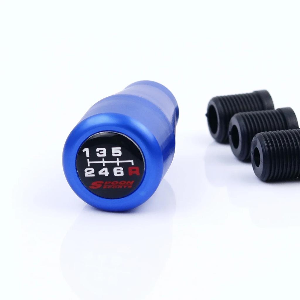Spoon Sports Gear Shift Knob Aluminium Alloy Car Racing Shifter Lever Head Manual Transmission Fit for Honda Acura