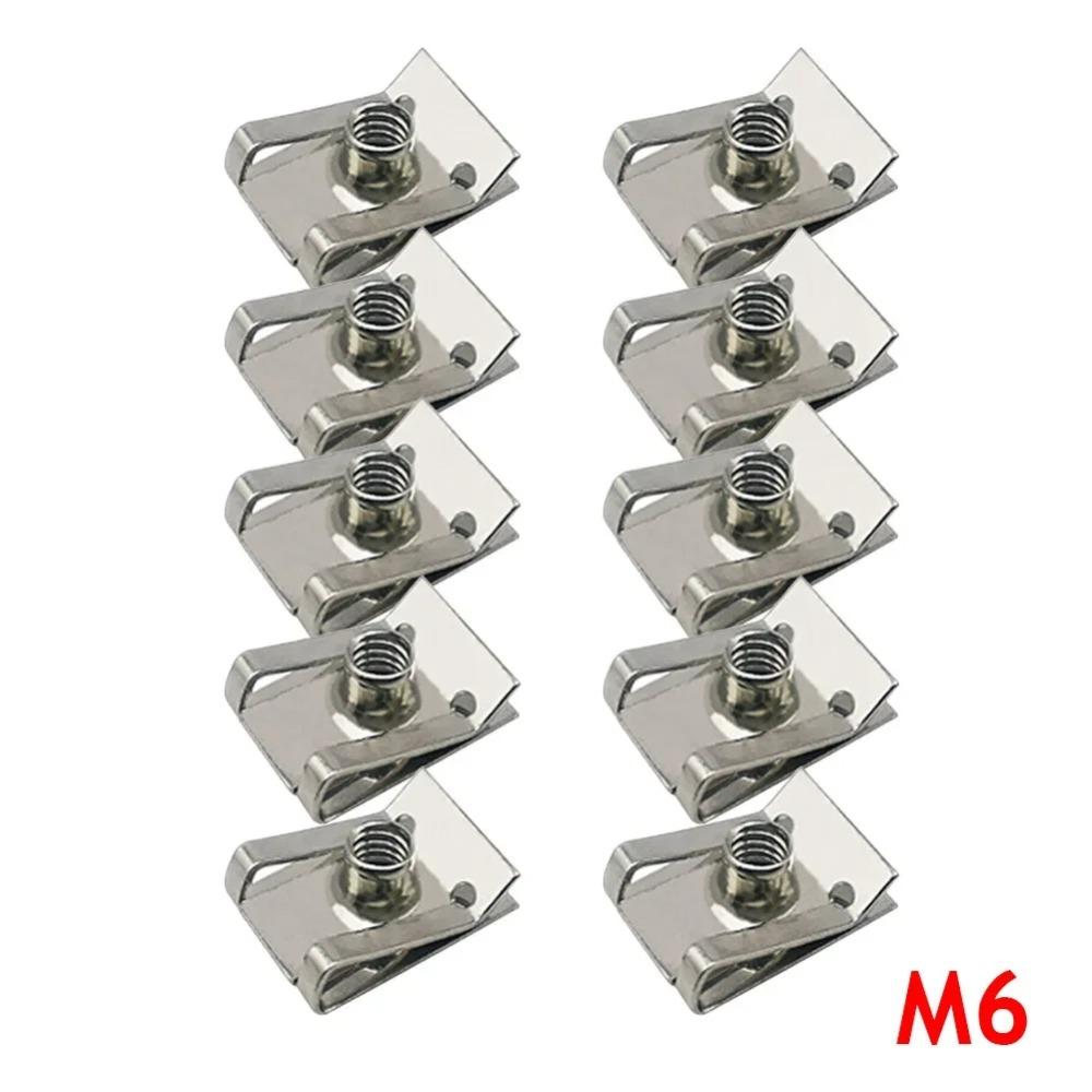 Durable Nut Screws Flat Head Nutsert Cap M 4 - M 8 Threaded Rivet  Hardware