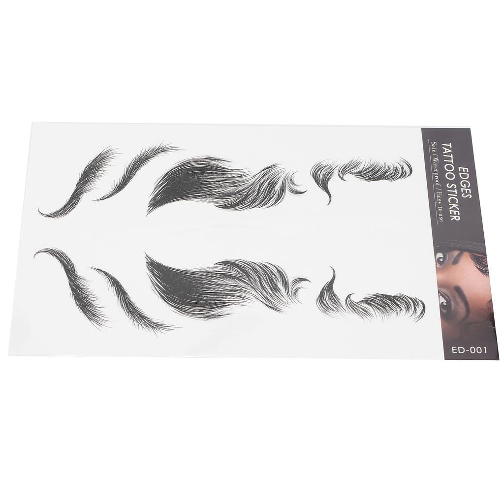 Women Edges Hairstyles Tattoo Hair Tattoo Sticker Edge Hair Waterproof Fake Hailine Sticker
