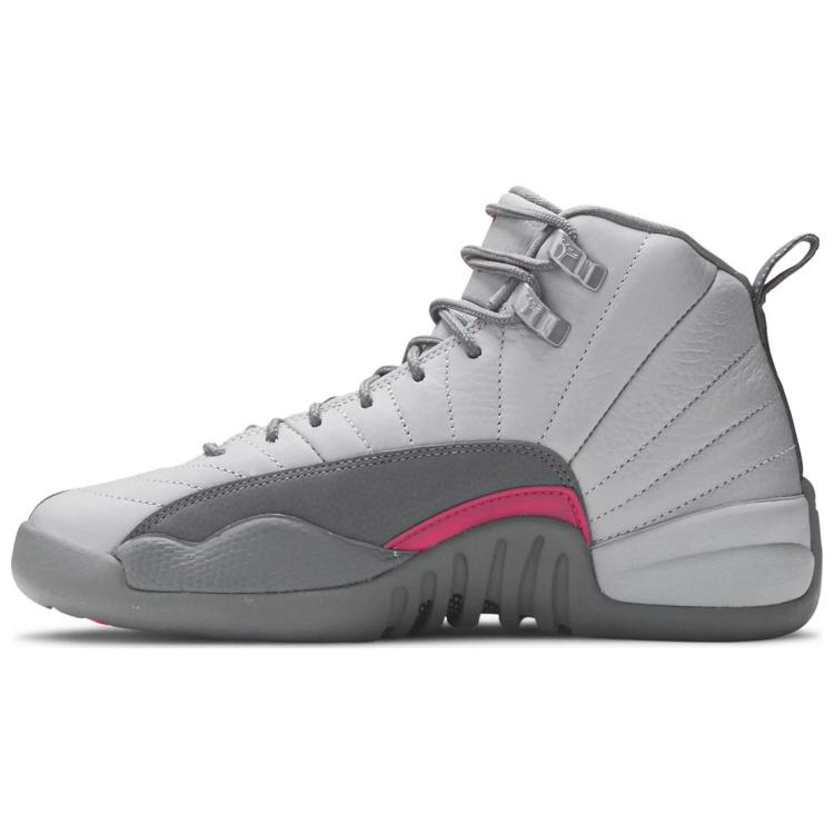 

new Jordan 12 Retro Wolf Grey Vivid Pink GS 36.5