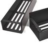 Magnetischer Kühlschrank-Organizer - Bohrfreies, seitlich montiertes Gewürzregal, Verstellbare Küchenaufbewahrung mit Haken für Gewürze & Utensilien