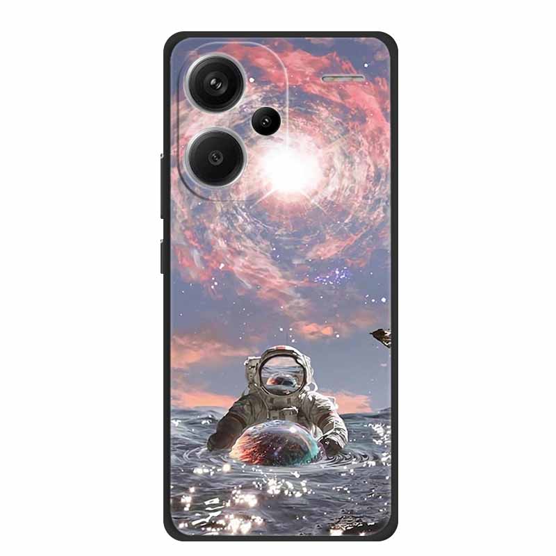 For Redmi Note 13 Pro Phone Case Back Cover for Xiaomi Redmi Note13 Pro Plus Pro+ Note 13 Pro 5G Fashion Colorful Marble Soft