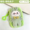 Cute Plush Labubu Coin Purse Pendant Labubu Earphones School Bag Pendant Gift