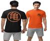 Dragon Ball Son Goku Vegeta DB Kampfanzug Orange Anime Herren Bio T-Shirt