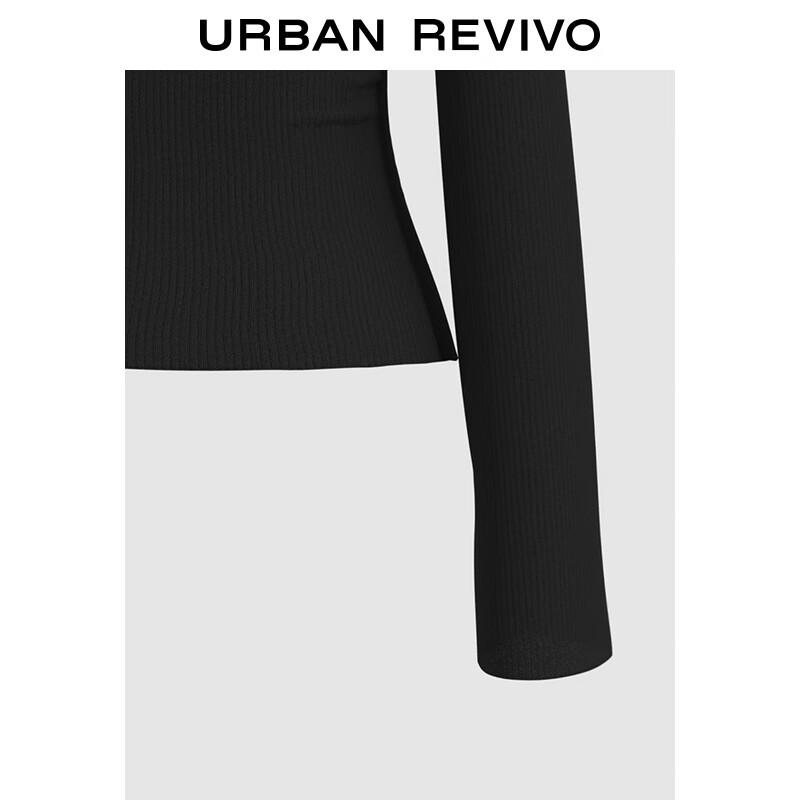 UR Women's Fall 2024 Basic Long-Sleeve Knit Top