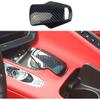 Crosselec Carbon Fiber Gear Shift Panel Cover Trim for Chevrolet Corvette C8 2020-2025(Gear Shift Head)