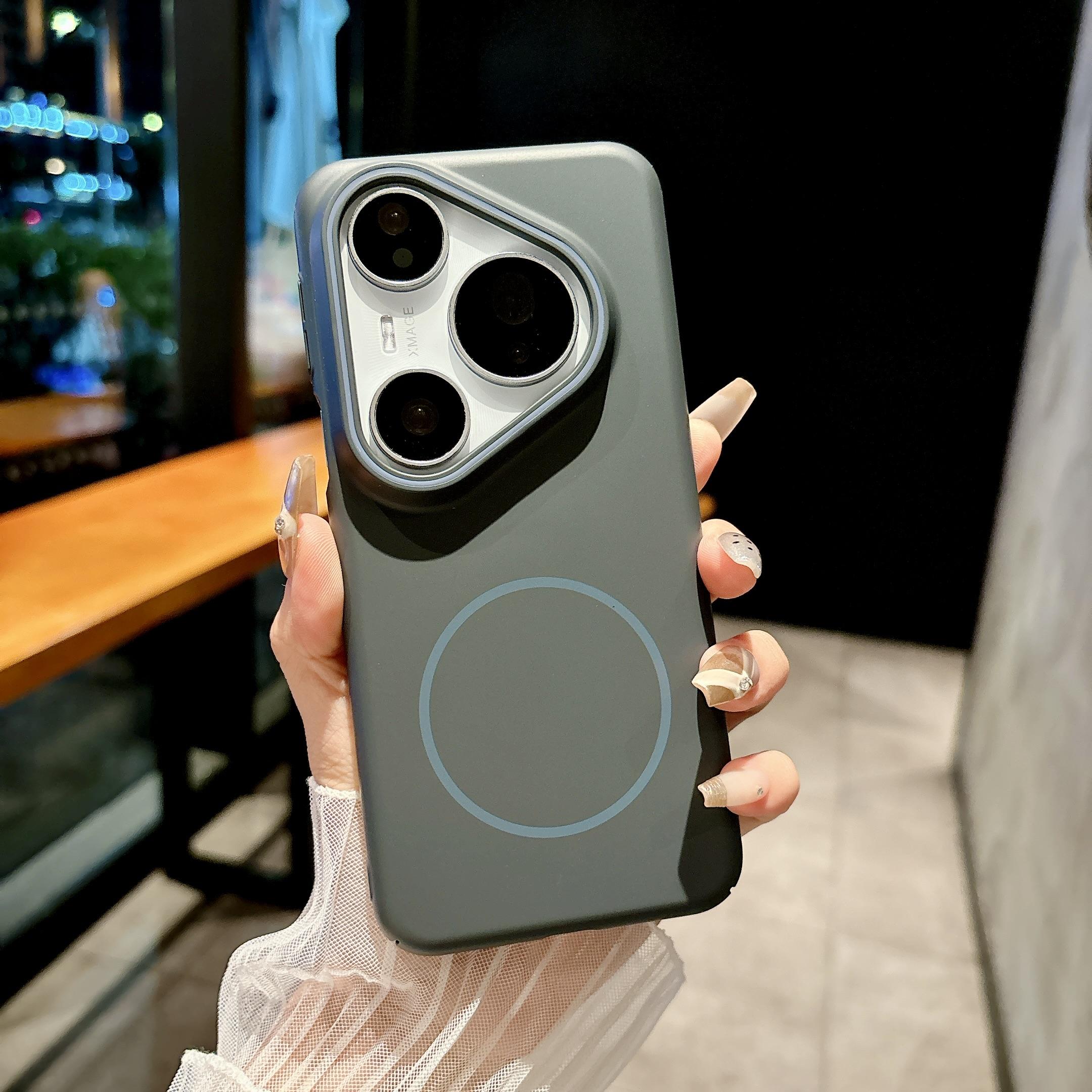 

Huawei Pura 80 70 P60 Pro Mate 70 60 50 Nova 14 13 Pro Ultra Магнитный Твердый Матовый Чехол Ультратонкий ПК для Чехла для Телефона Magsafe For Nova 13